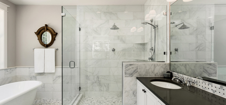 bathroom shower door installation in Walnut Creek